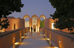 Sultan Qaboos Moschee Eingang Frauen, Muskat Oman
